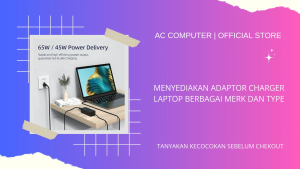 Adaptor Charger Laptop Acer Swift 3 A314-22 A314-35 Sf314-41 Sf314-52 SF314-54 19V 2.37A DC 3.0*1.1mm Lition