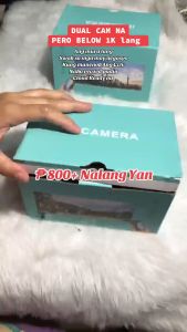 CAMVIEW CCTV Camera Connect Cellphone Dual HD Lens Two-Way Audio Auto Tracking Night Vision IP Security Cameras