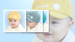 Topi bayi laki laki perempuan lucu crocodile murah 1 bulan - 3 tahun bisa bordir nama