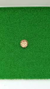 Removable Golf Ball Marker Year of the Golden Dragon With Magnetic Hat Cap Clips Gift For Golfer Boys Girl Alloy Marker
