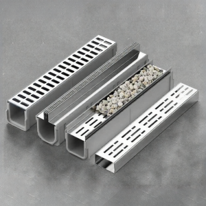 GUANGMANZHI | Resin Concrete U-shape Trench Drain System