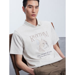 Jack Jones | Comfortable Stylish Animal Pattern Embroidery Mens T-Shirt