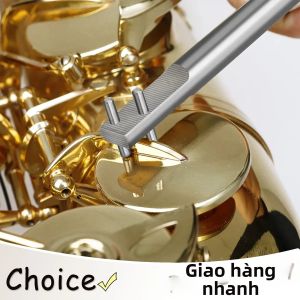 Dụng Cụ Sửa Chữa Kèn Saxophone SLADE Bộ Dụng Cụ Chỉnh Sửa Nắp Khóa Bằng Thép Cho Kèn Clarinet Sáo Saxophone - Phụ Kiện Nhạc Cụ Hơi Bằng Gỗ Màu Bạc