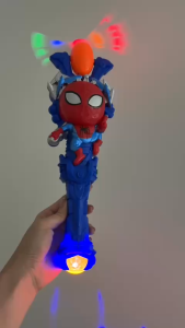 Gậy cầm tay Siêu Anh Hùng phát sáng kèm đèn và nhạc cho bé vui chơi