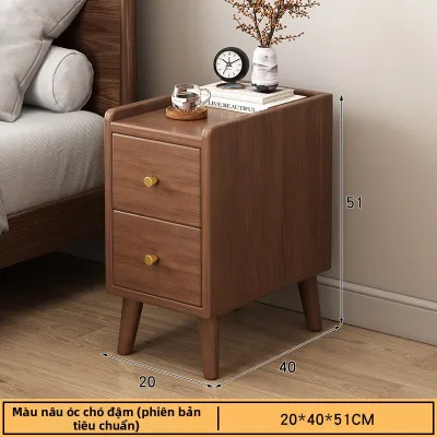Tủ Đựng Đa Năng Gỗ Thật Narrow Compact