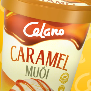Kem hộp Celano cà phê muối 460ML