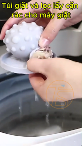 Túi lọc máy giặt lọc cặn bẩn lọc tóc gôm rác làm sạch lòng máy giặt