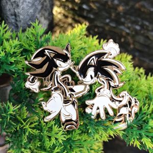 Trâm Cài Men Đen Trắng Với Các Nhân Vật Động Trâm Cài Thời Trang Phong Cách Tinh Tế Dành Cho Túi Xách/áo Khoác