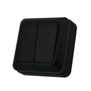 Black EU Standard Flame Retardant Paint Plastic Wall Surface With Ground Classic Plugs Socket Power Sockets Electrical Outlets