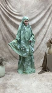 MUKENA DEWASA JUMBO KATUN 2 IN 1 MOTIF LAURA / AZZURA / REBECCA / RAISA