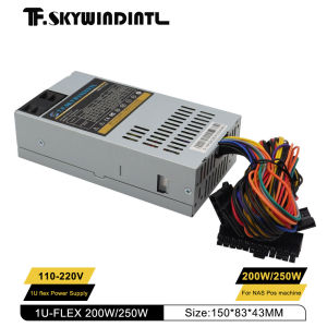 Mini PSU Computer 1U 200w 250W 300W power supply AIO Flex NAS POS Small 1u 200W Switching ATX PSU 110V 220V Server Desktop Power