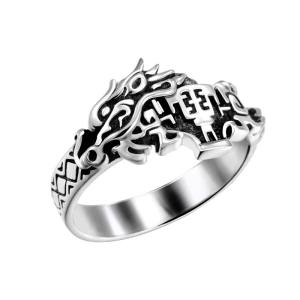 XINGYUNSHI | Qin Shi Huang & Tian Wen Sword Animation Ring 925 Silver