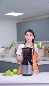 Máy Ép Chậm Kalite KSJ868 Công Suất 250w - Ống Tiếp 130mm Ép nguyên quả Vệ sinh tháo lắp dễ dàng Hàng chính hãng - Bảo hành 24 tháng