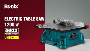 Ronix Tools 5602 Premium Quality German Technology | 1200W Electric Table Saw Wood Cutter Machine | 210mm Circular Blade | Portable Table Saw for Woodworking | Adjustable Angle Cutting | 4800RPM High-Speed Power Tool | DIY Cabinet Furniture Maker