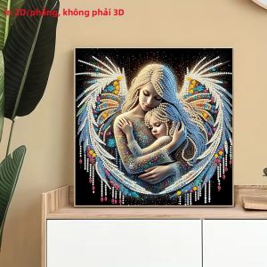Tranh Thêu Kim Cương 2D Phẳng Họa Tiết Nhân Vật Hoạt Hình Không Khung Chất Liệu Canvas Quà Tặng Độc Đáo Dành Cho Bạn Bè Kim Cương Hình Tròn & Hình Dạng Đặc Biệt