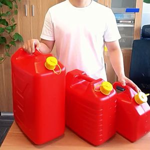 5L/10L/20L Oil Tank Gasoline Container Mount Motorcycle Spare Fuel Tank Plastic Car Petrol Tank Minyak