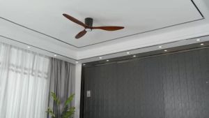 42/52/66 Inch Ceiling Fan with Lights Remote Control Indoor Outdoor Inverter Ceiling Fan with Light For Living Room Bedroom Office