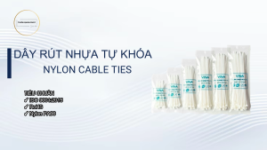 Dây rút nhựa màu trắng dây móc buộc hàng dây thít nhựa lạt nhựa kích thước 10-15-20-25-30 cm bịch 100 sợi