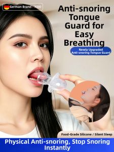 Anti-snoring Device Snore Stopper Sleep Aid with Tongue Restraint