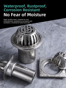 YUESHIYI | Stainless Steel Clog Prevention Floor Drain Cover