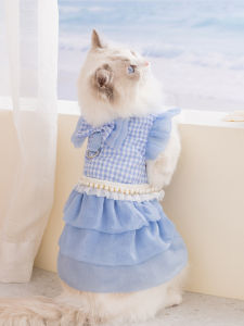 SHENJINGMAO | Anti-shedding Breathable Cat Dress for Hairless Devon Rex