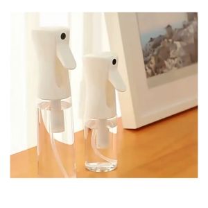 BOTOL MINYAK SPRAY AESTHETIC TRANSPARAN/ BOTOL SPRAY SEMPROTAN ALAT SEMPROT PUTIH BENING TRANSPARAN