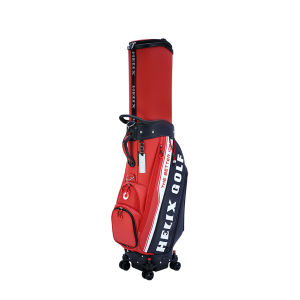 HELIX | Large Capacity Golf Bag with Shoe Space Smooth Transportation 360 Degree Wheels
