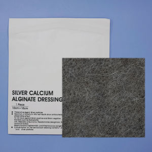 Silver Ion Alginate Dressing Fiber Type Dressing Cavity Filling Calcium 10x10CM
