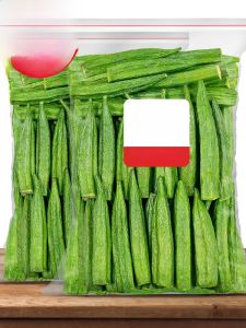 De-stemmed Okra Dried Fruits And Vegetables Snack Large Bag Mixed Dried Fruit Vegetable Dehydration Children Snacks Health Food
