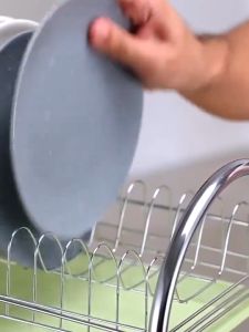 ชั้นวางจาน พร้อมถาดรองน้ำ 2/3ชั้น สไตล์ญี่ปุ่น ที่คว่ำจาน สแตนเลส ชั้นวางของในครัว ที่ใส่จาน กันสนิม ที่คว่ําชาม