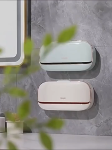 Sincecu bathroom luxury soap box Wall mounted household soap holder organizer soap dispenser