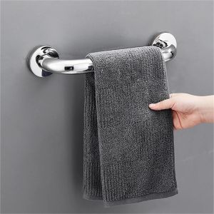 304 Stainless Steel Bathroom Grab Bar & Towel Rail Anti-Slip for Shower/Pool/Corridor/Stairs Accessible 30/40/50cm Optional