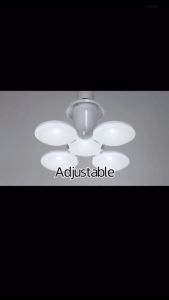 UFO Bulb Super Bright 40W LED Deformable Night Light E27 Ceiling lamp with Adjustable Panels Keimav
