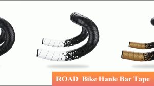 Road Bike Bar Tape Breathable Bicycle Handlebar Strap PU EVA Anti Slip Handle Belt Shock Absorption Gradient White Bar Tape Wrap