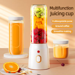 Portable Electric Blender Juice Extractors Cordless High Powerful Juicer Cup Smoothie Milkshake Juice Food 40W USB Rechargeable 450ml