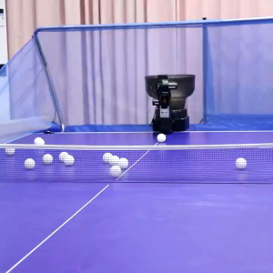 Table Tennis Blocking Net Auto Ball Collector Desktop Training Net For Multi Practice