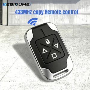Kebidumei | KEBIDUMEI 433Mhz RF Remote Control Electric Garage Door Opener Remote Controller Duplicator Clone Cloning Code 4Keys Transmitter