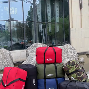 SG Gadget® Large Capacity Luggage Bag/ Travel Bag with Wheels Big Duffle Beg Foldable Luggage Bag