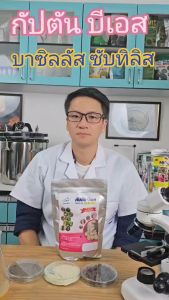 กัปตันบีเอส สูตรเข้มข้น เชื้อ 2 เท่า บาซิลลัส ซับทิลิส BS แบบผง(500กรัม) ปลอดภัย 100 %