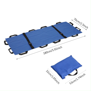Medical Stretcher Portable Transport Stretcher Patient Lifter Elderly Multipurpose Positioning Bed Pad Bedridden Patients Medical Supplies Waterproof With Bag