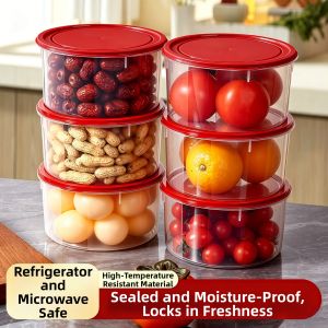 YOULE | Plastic Round Food Storage Container