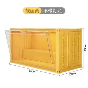 Dustproof Display Storage Box for Bubbles Mat Hirono Little Wild Decay Sweet Heart Figure Container Show Storage Case