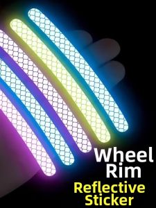 Reflective Self-adhesive Wheel Decorative Stickers