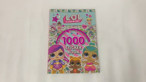 LOL Surprise 1000 Stickers Book Activity for Children