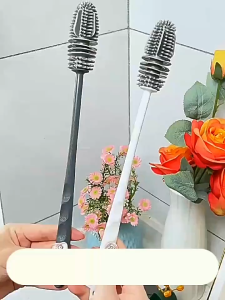 ( BISA COD ) PROMO SIKAT PEMBERSIH BOTOL GELAS SILIKON / SIKAT PANJANG MULTIFUNGSI 360 DERAJAT