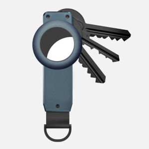 ที่เก็บกุญแจแบบกะทัดรัด โลหะ สไตล์มินิมอล ป้องกันการสูญหาย พร้อมตัวติดตาม Apple AirTag