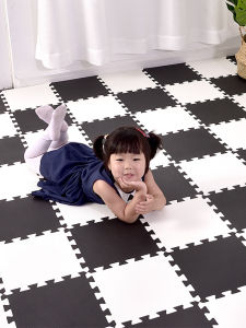 Home Use Odorless Foam Mat Childrens Crawling Pad Pure Color Tatami Mat Baby Crawling Pad 30*30 Non-Toxic Interlocking
