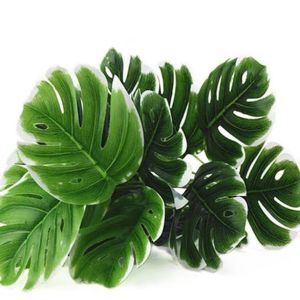 Daun Monstera Panjang 50cm AL20 Dekorasi Ruang Rumah Gedung Wedding Kafe Kantor