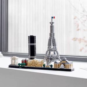 Chinese Made Building Kit Paris Skyline 21044
