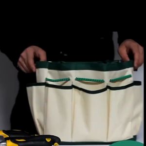 Garden Tool Kit Portable Garden Shovel and Tool Bag Learning Supplies Storage Bag Garden Pockets